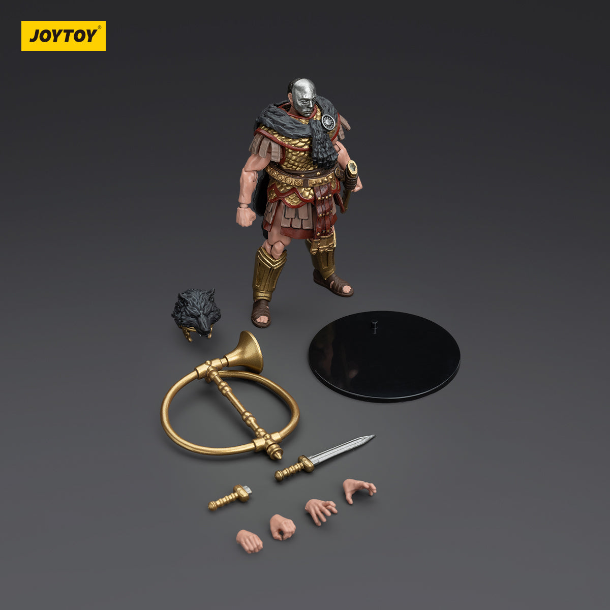 JOYTOY Action Figure 1/18 Roman Republic Cohort Iv Buccinator Model Birthday Gifts