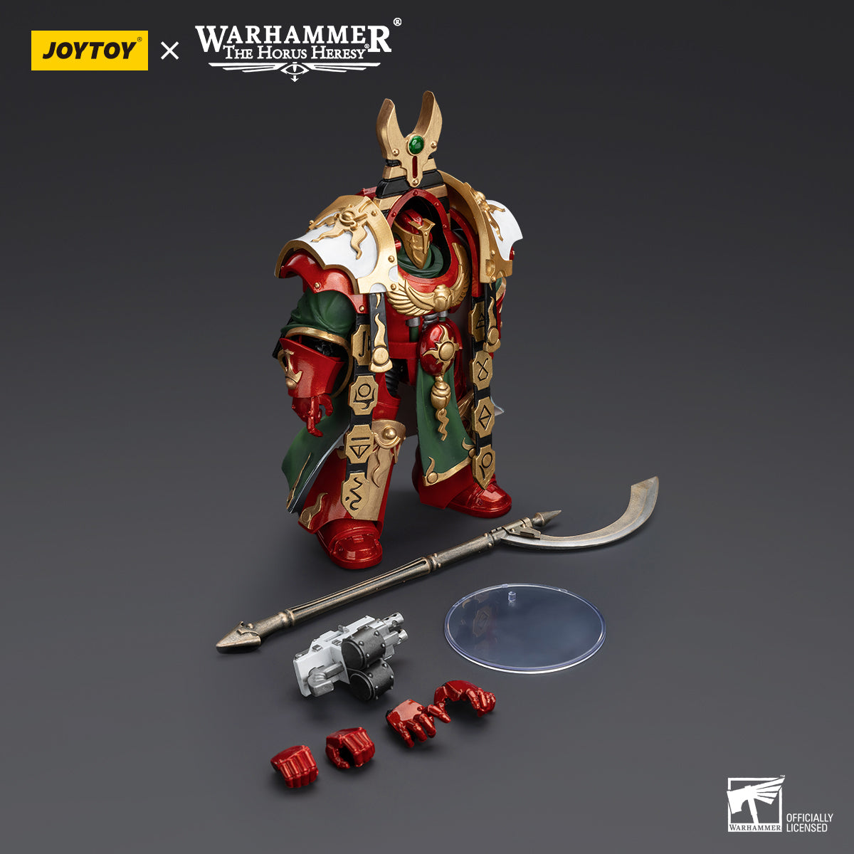 JOYTOY Action Figure 1/18 Thousand sons Legion Praetor in Cataphractii Terminator Armor Model Birthday Gifts