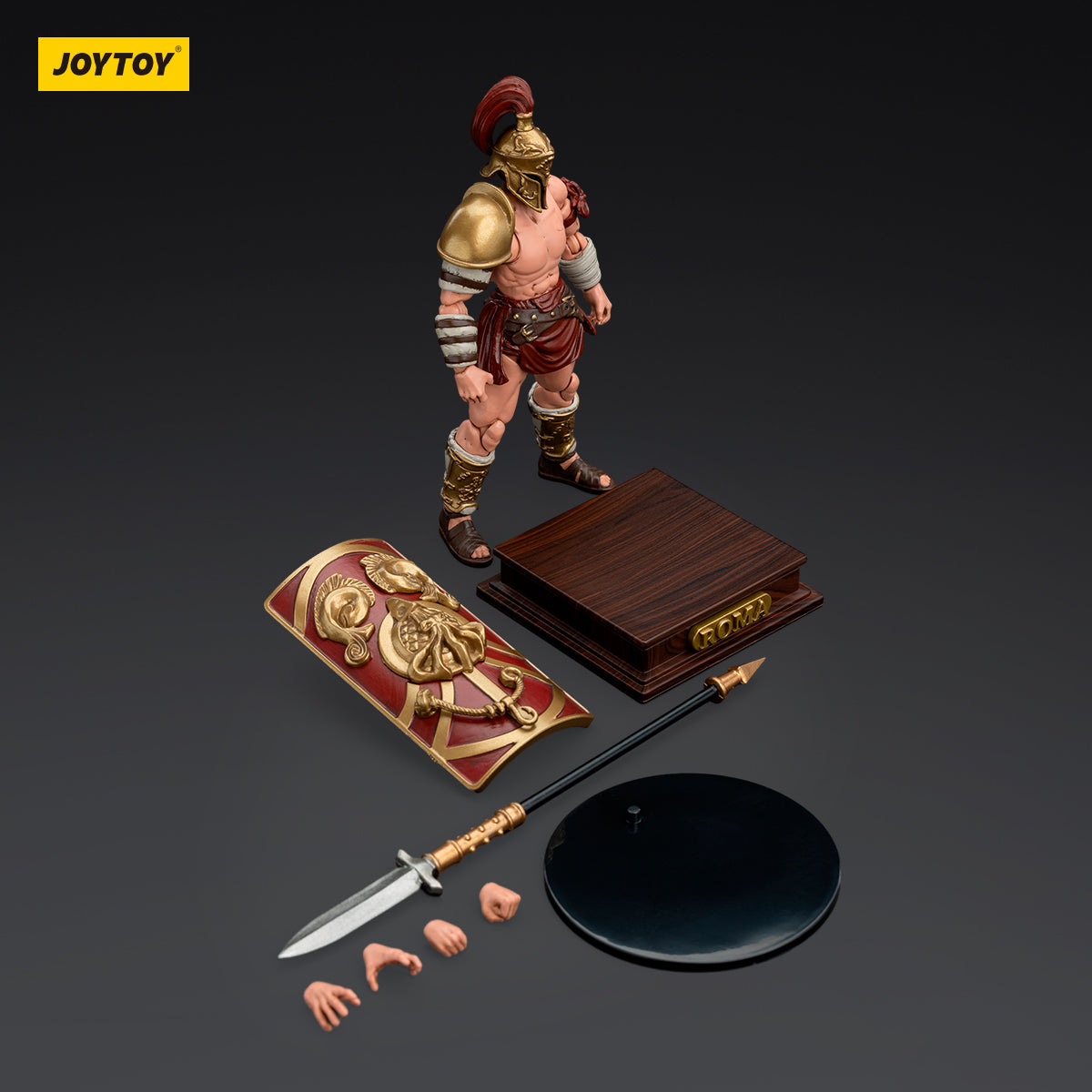 JOYTOY Action Figure 1/18 Roman Gladiator Hasta Gladiator Model Birthday Gifts