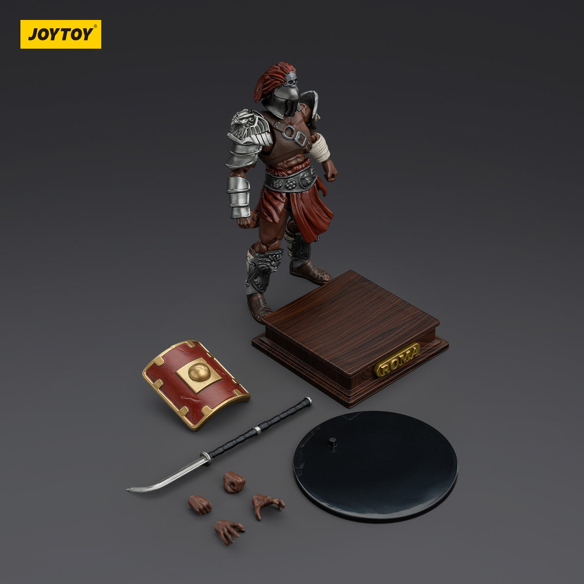 JOYTOY Action Figure 1/18 Roman Gladiator Giant Scissor Model Birthday Gifts