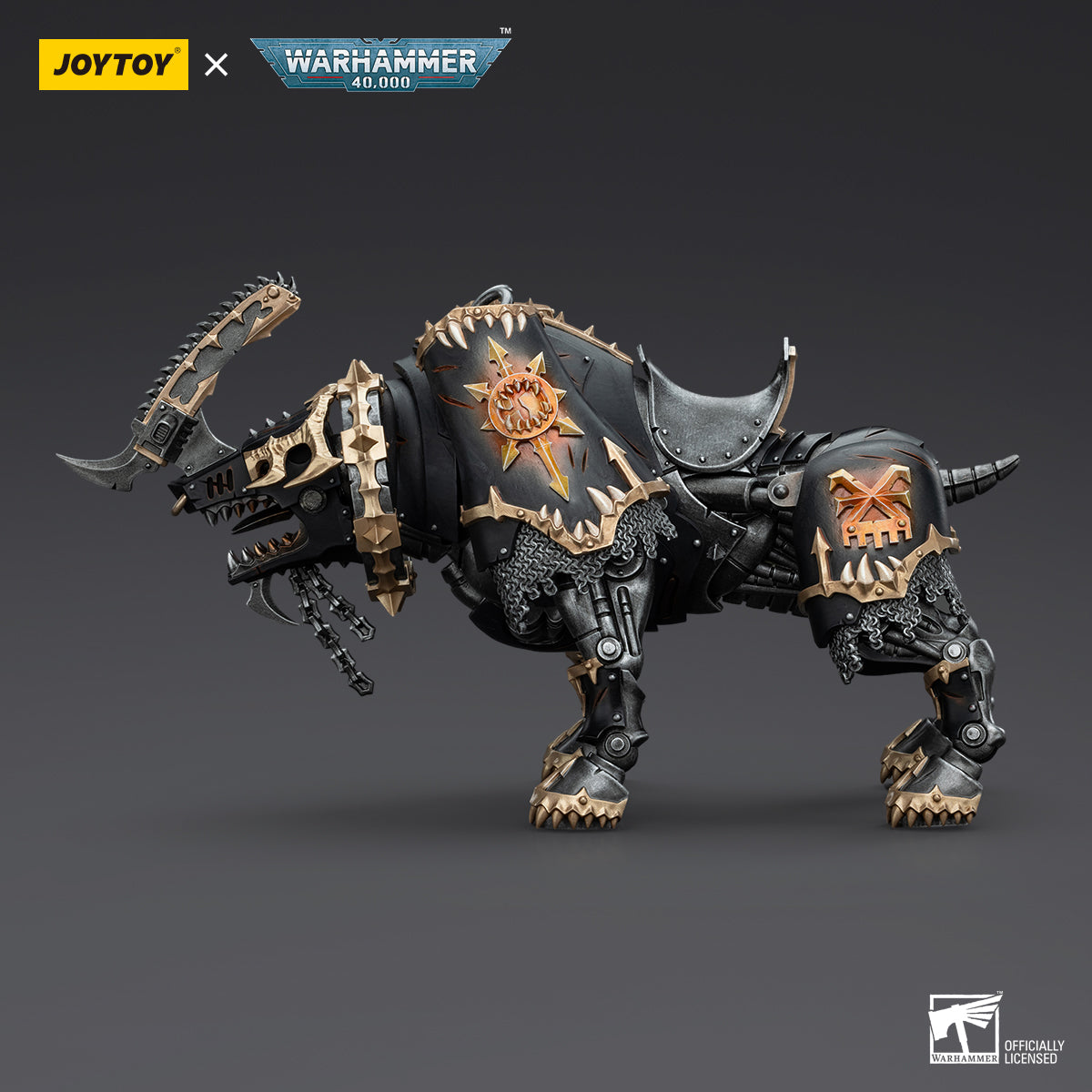JOYTOY Action Figure 1/18 World Eaters Lord Invocatus Model Birthday Gifts