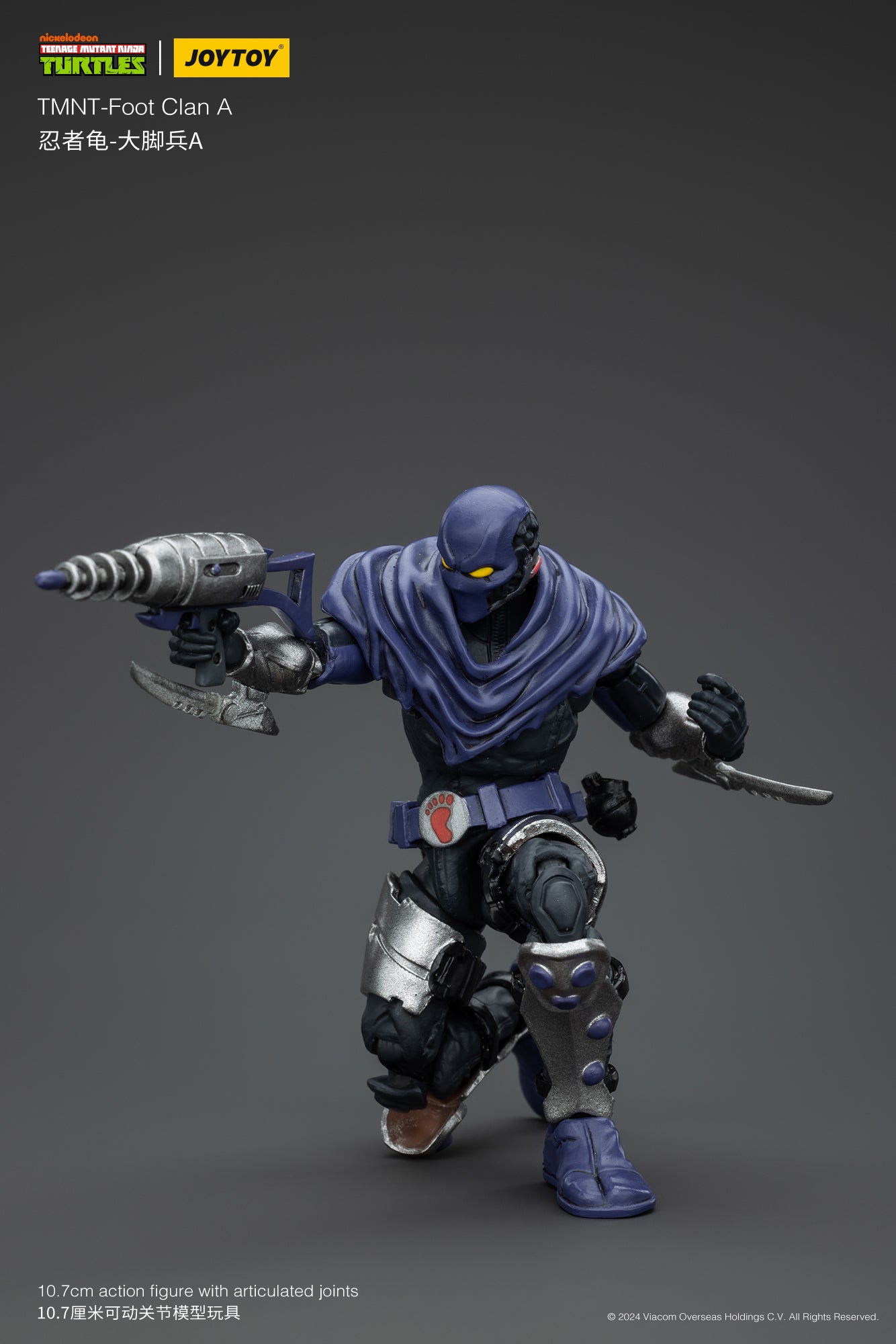 JOYTOY TMNT 1/18 Action Figure TMNT Foot Clan A Collection Model Birthday Gifts JT00164