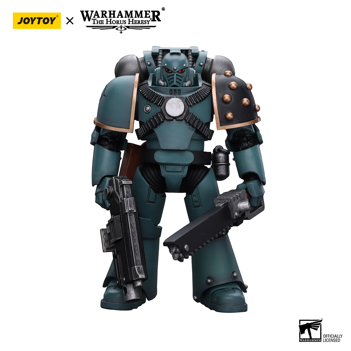 JOYTOY Action Figure 1/18 Sons of Horus MKIV Tactical Squad Legionary with Bolter Model Birthday Gifts
