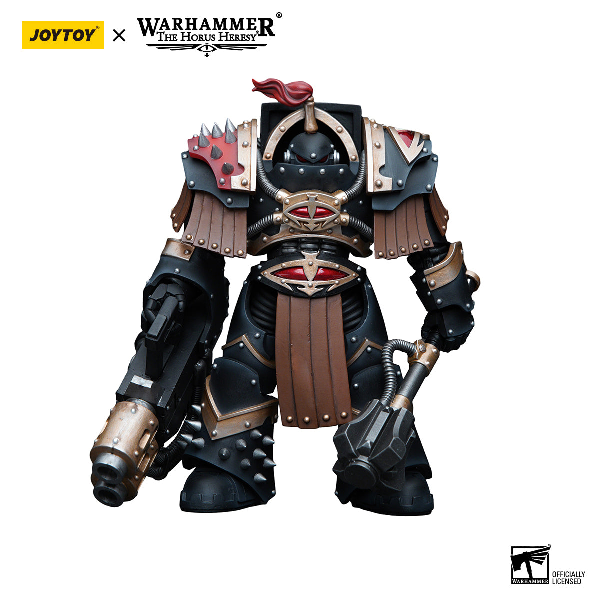 JOYTOY Action Figure 1/18 Sons of Horus Justaerin Terminator Squad Justaerin with Multi-melta and Power MauL Model Birthday Gifts
