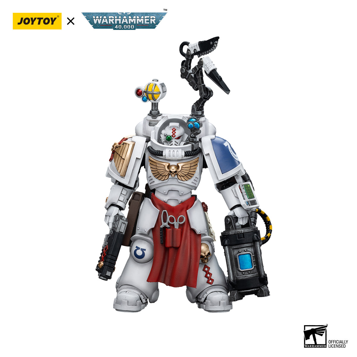 JOYTOY Action Figure 1/18 Ultramarines Apothecary Biologis Model Birthday Gifts