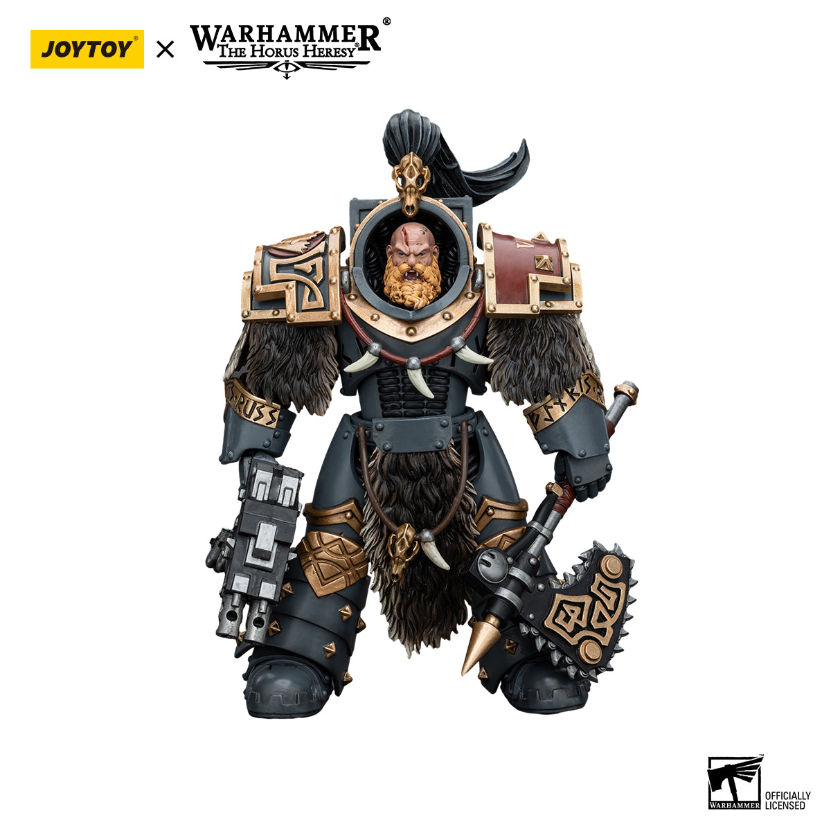 JOYTOY Action Figure 1/18 Space Wolves Varagyr Wolf Guard Squad Varagyr Terminator 3 Model Birthday Gifts