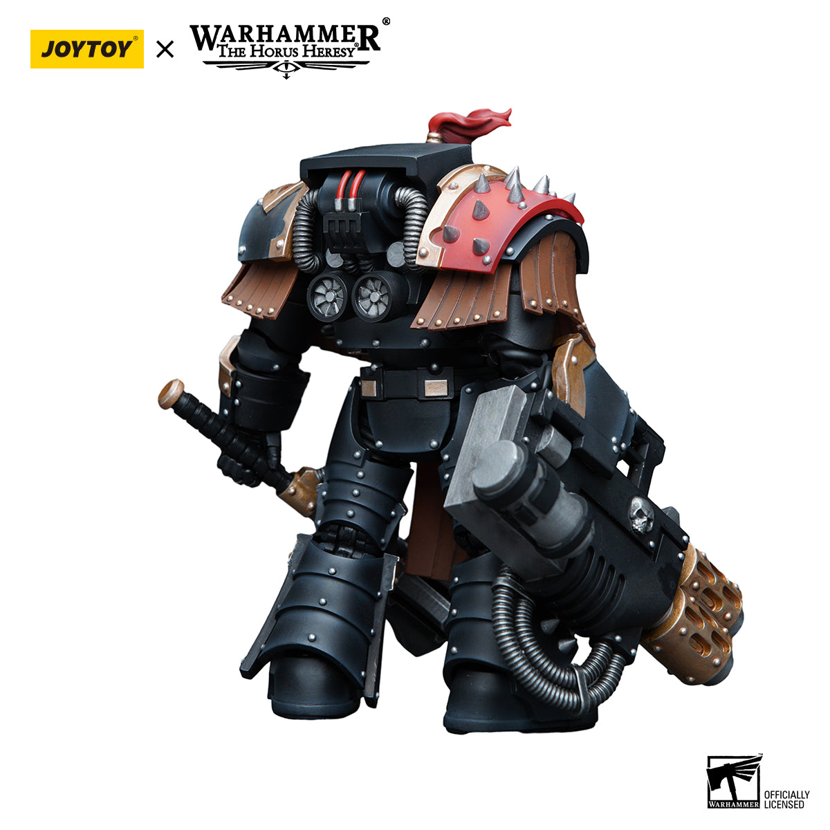 JOYTOY Action Figure 1/18 Sons of Horus Justaerin Terminator Squad Justaerin with Multi-melta and Power MauL Model Birthday Gifts
