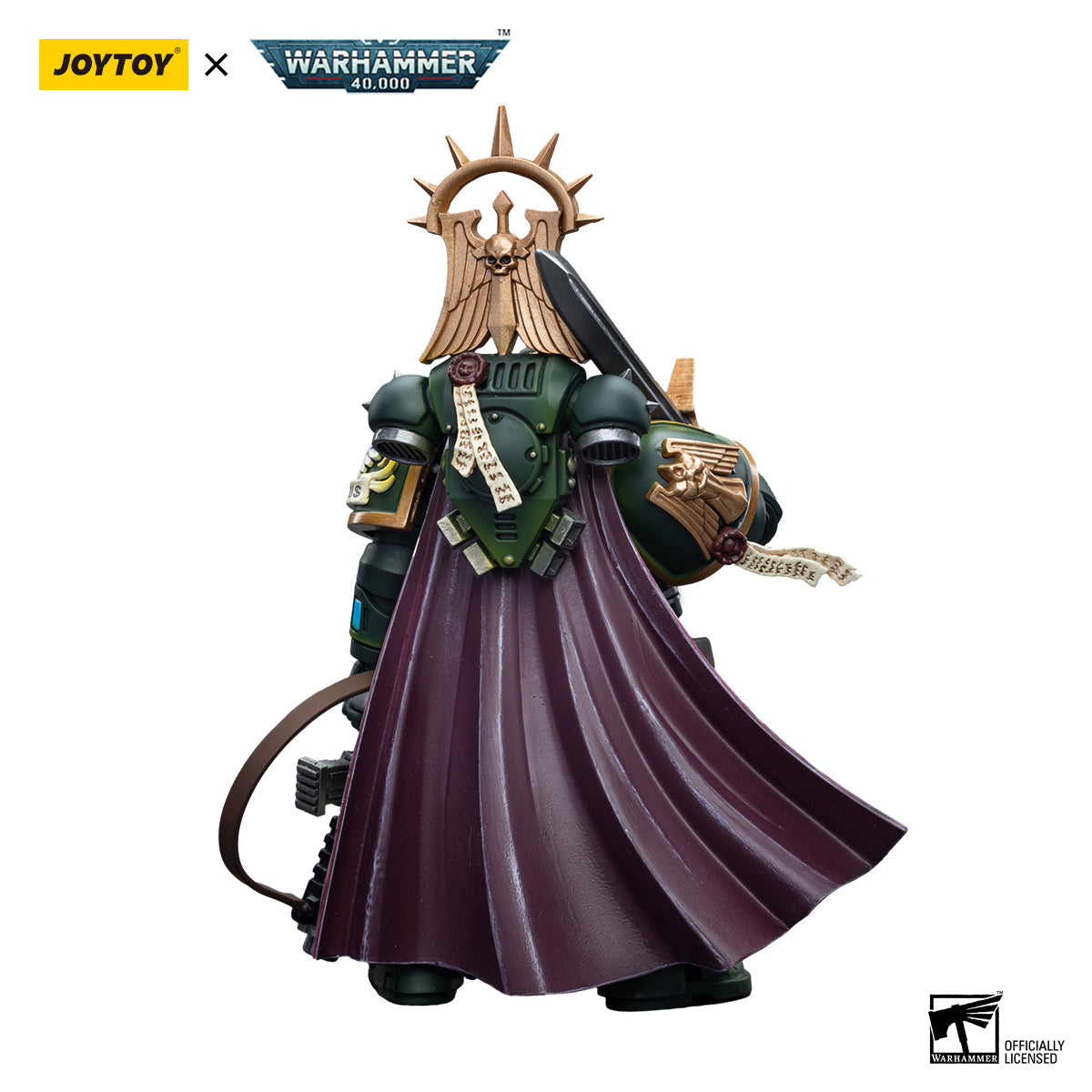 JOYTOY Warhammer 40k 1/18 Action Figure Dark Angels Master Lazarus JT7684