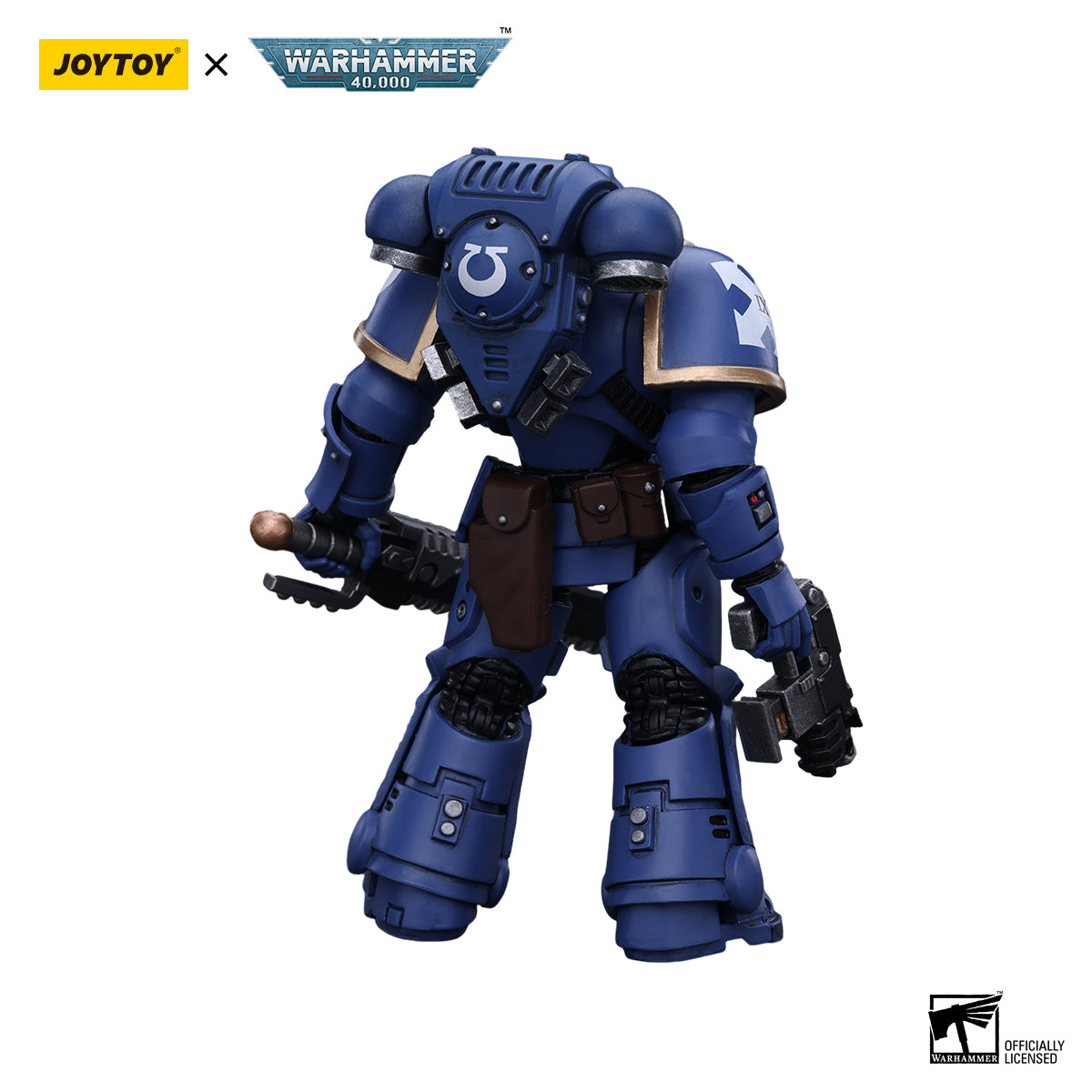 JOYTOY Action Figure 1/18 Space Marines Ultramarines Outriders Brother Catonus Model Birthday Gifts