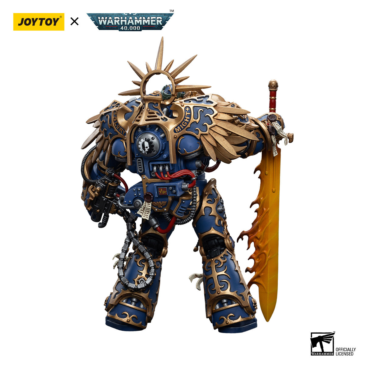 JOYTOY Action Figure 1/18 Ultramarines Primarch Roboute Guilliman Model Birthday Gifts