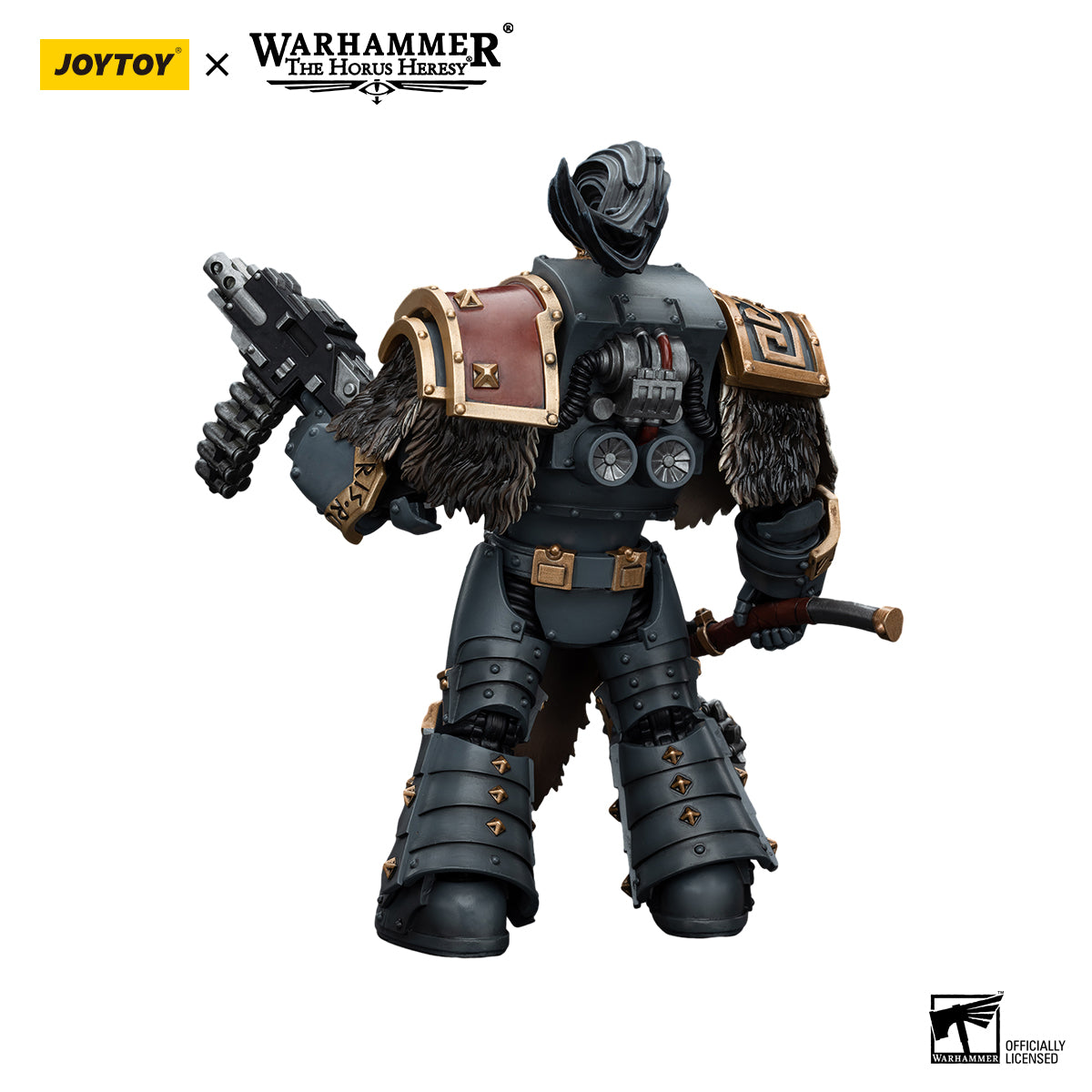 JOYTOY Action Figure 1/18 Space Wolves Varagyr Wolf Guard Squad Varagyr Terminator 2 Model Birthday Gifts