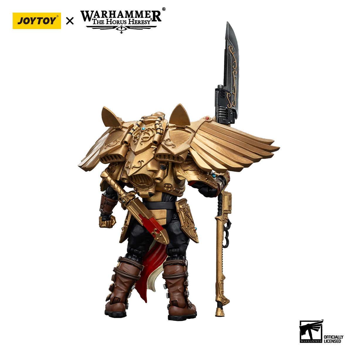 JOYTOY Action Figure 1/18 Legio Custodes Custodian Venatari Squad Venatari with Venatari Lance Model Birthday Gifts