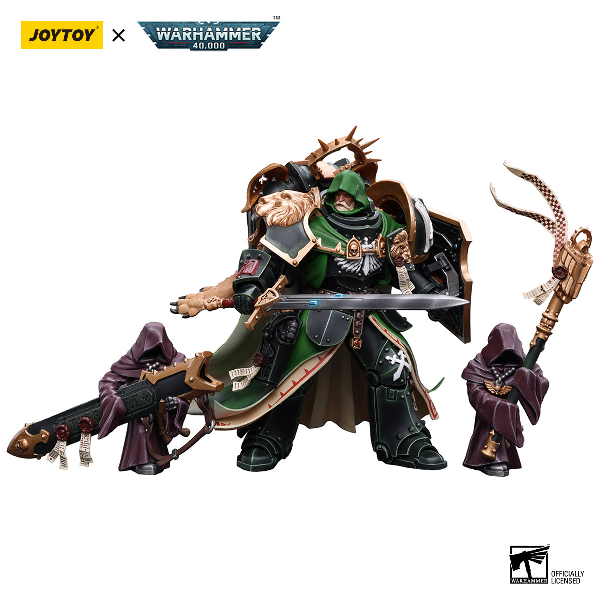 JOYTOY Action Figure 1/18 Dark Angels Primarch Lion El'Jonson Model Birthday Gifts