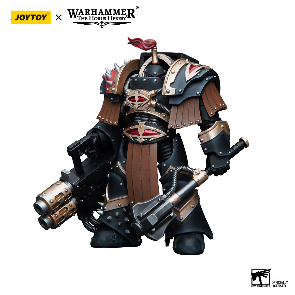 JOYTOY Action Figure 1/18 Sons of Horus Justaerin Terminator Squad Justaerin with Multi-melta and Power MauL Model Birthday Gifts