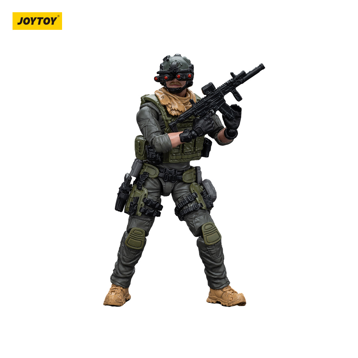 JOYTOY Action Figure 1/18 Nato Defense Forces 13Th Assault Squad Assault Trooper Model Birthday Gifts