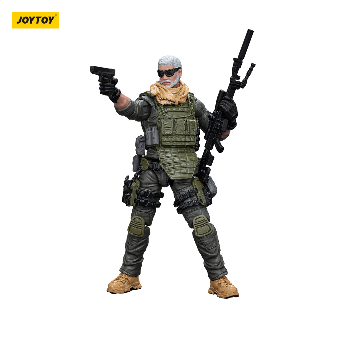JOYTOY Action Figure 1/18 Naro Defense Forces 13Th Assault Squad Sniper Model Birthday Gifts