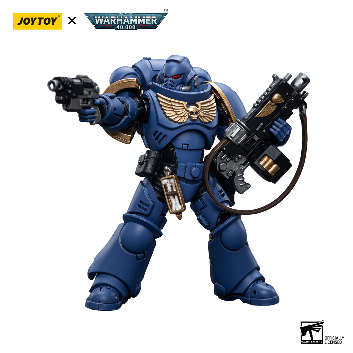 JOYTOY Action Figure 1/18 Ultramarines Intercessors Model Birthday Gifts