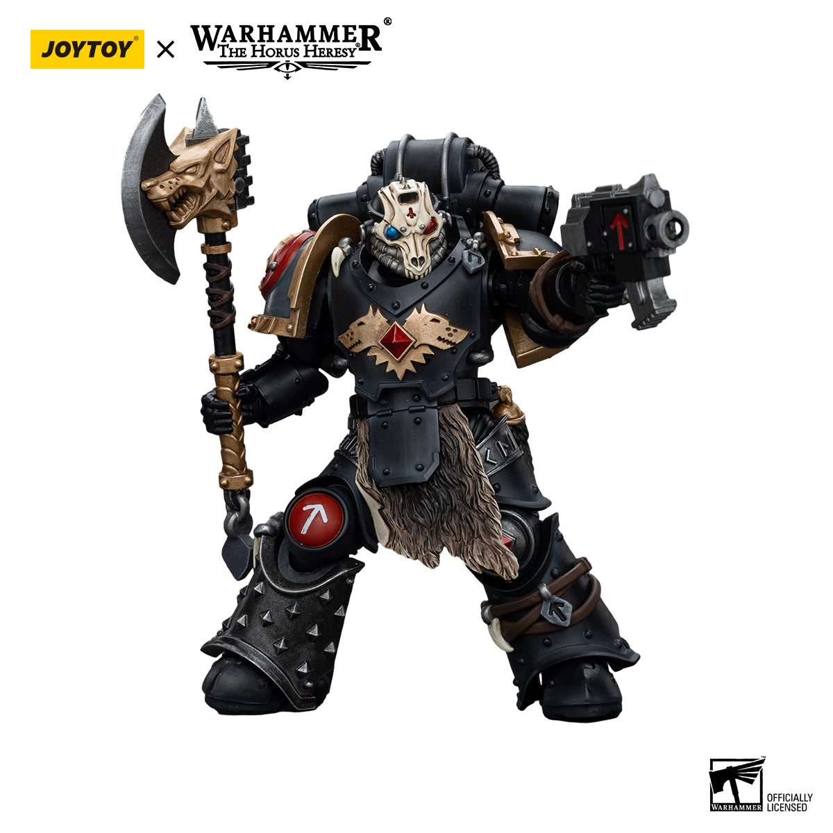 JOYTOY Action Figure 1/18 Space Wolves Deathsworn Pack Deathsworn 4 Model Birthday Gifts