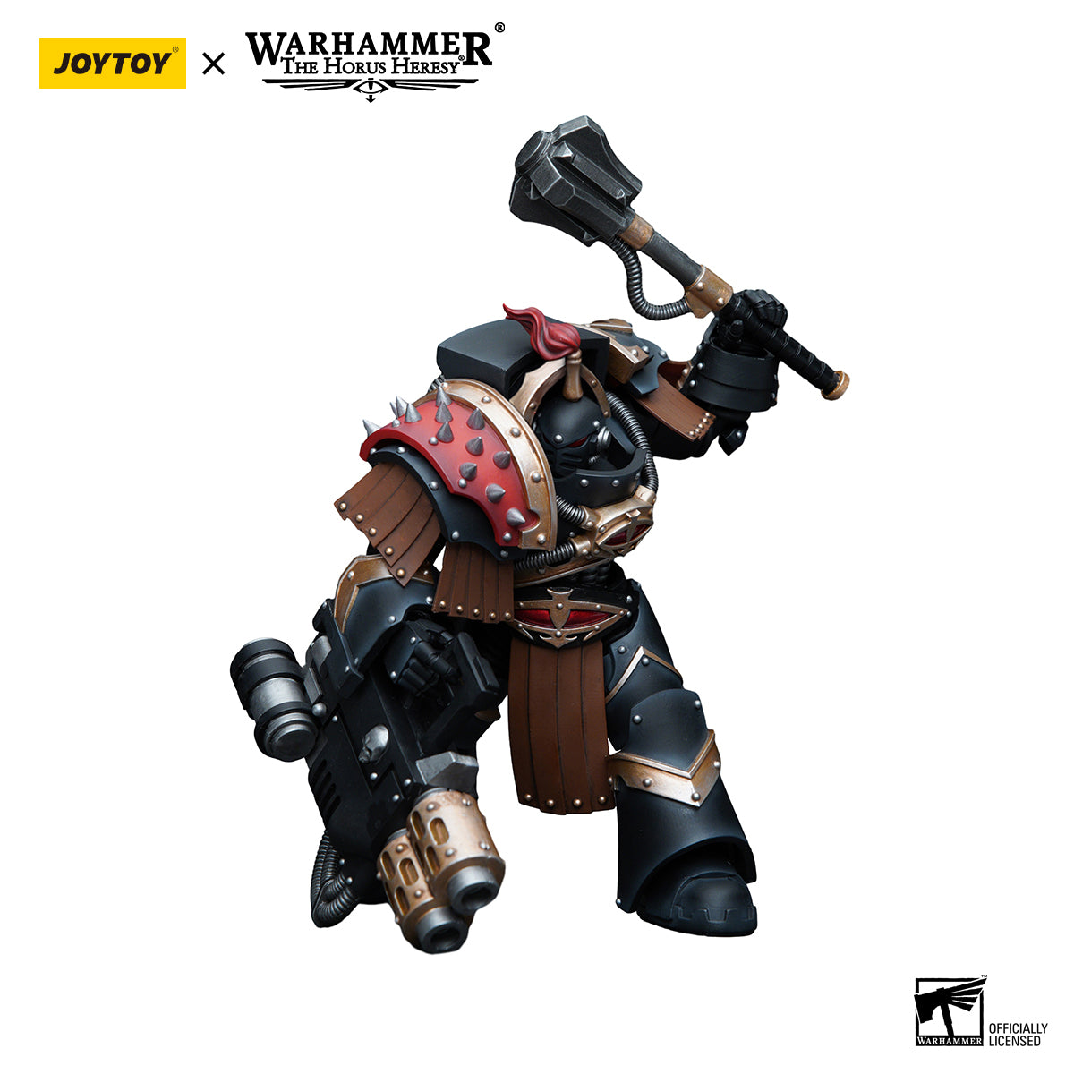 JOYTOY Action Figure 1/18 Sons of Horus Justaerin Terminator Squad Justaerin with Multi-melta and Power MauL Model Birthday Gifts