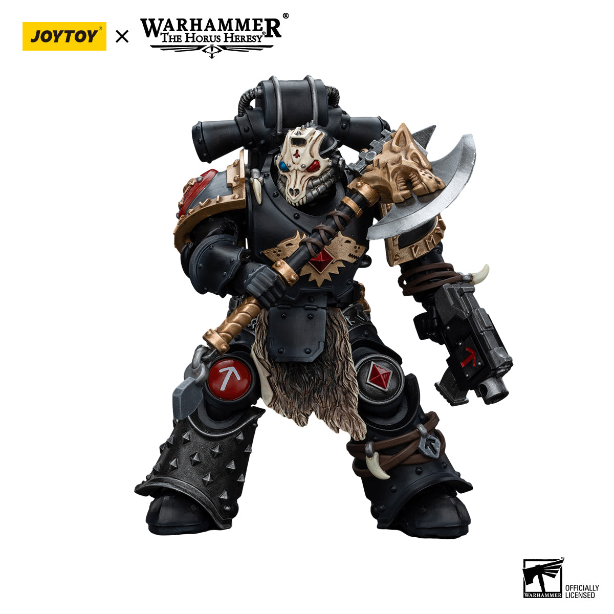 JOYTOY Action Figure 1/18 Space Wolves Deathsworn Pack Deathsworn 4 Model Birthday Gifts