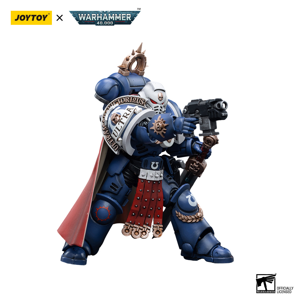 JOYTOY Warhammer 40K 1/18 Action Figure Ultramarines Primaris Captain JT3297