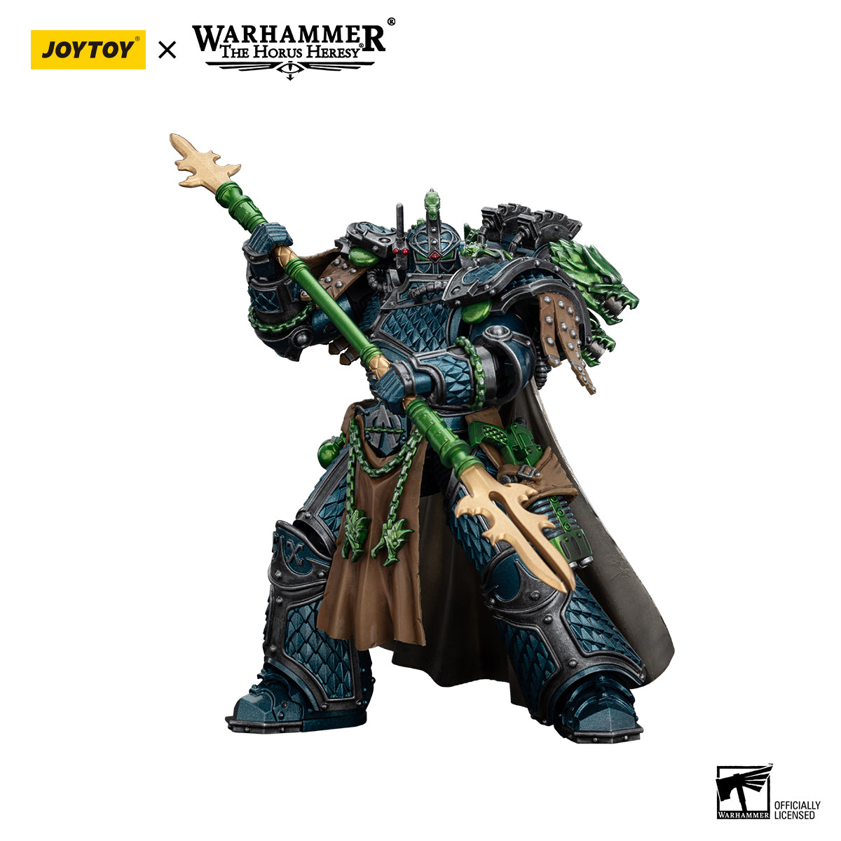 JOYTOY Action Figure 1/18 Warhammer "The Horus Heresy" Alpha Legion Alpharius, Primarch of the XXth Legion Model Birthday Gifts