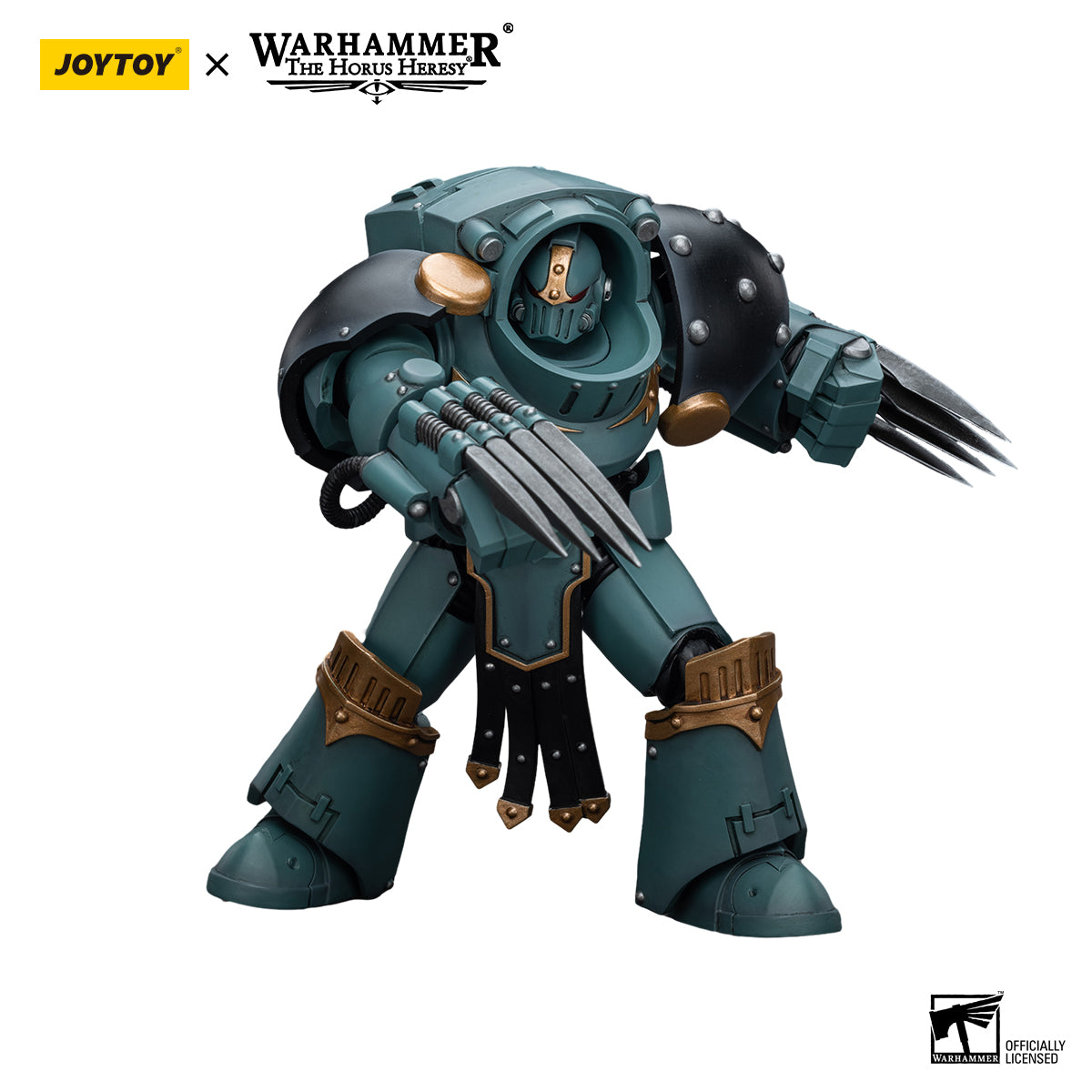 JOYTOY Action Figure 1/18 Sons Of Horus Tartaros Terminator Squad Terminator With Lightning Claws Model Birthday Gifts