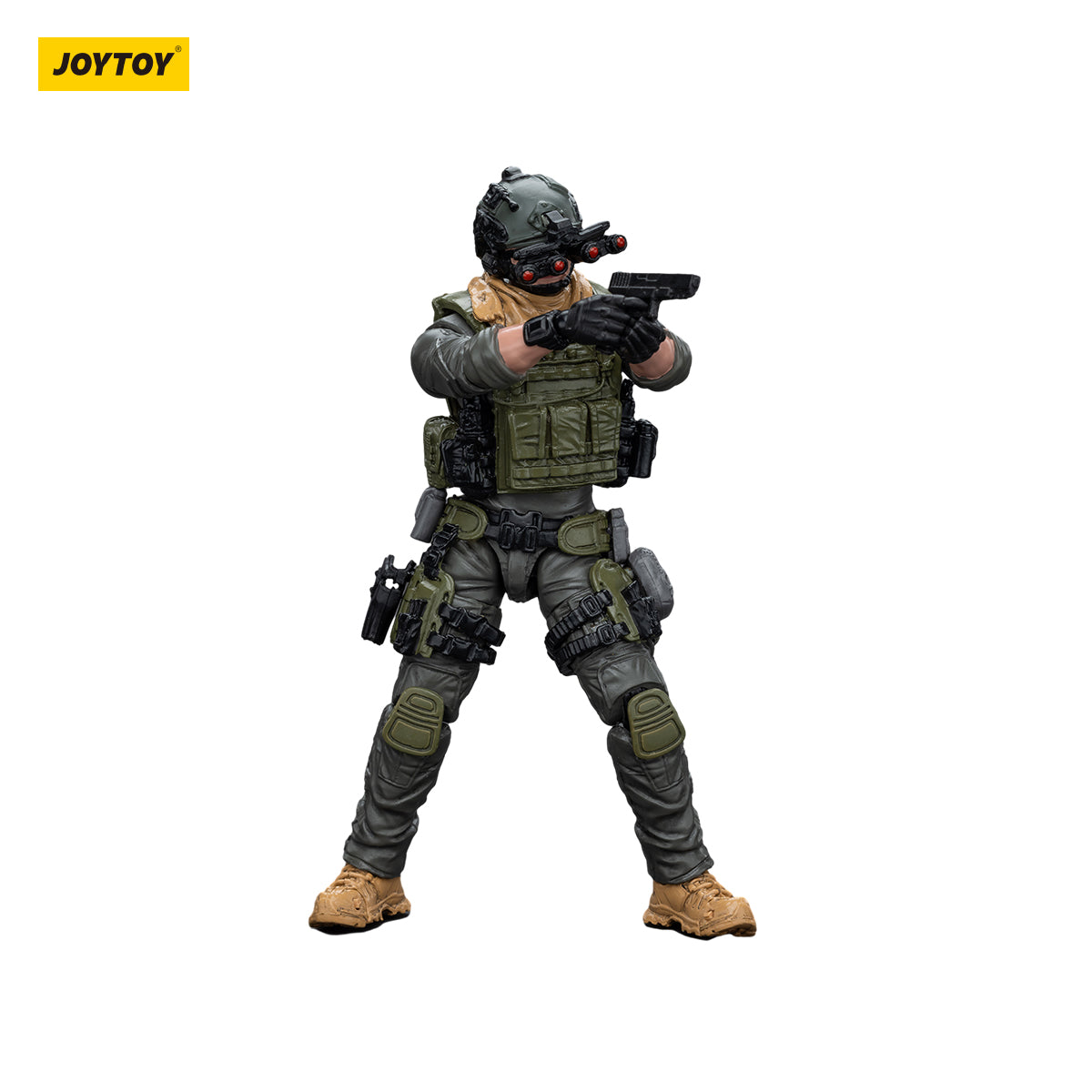 JOYTOY Action Figure 1/18 Nato Defense Forces 13Th Assault Squad Assault Trooper Model Birthday Gifts
