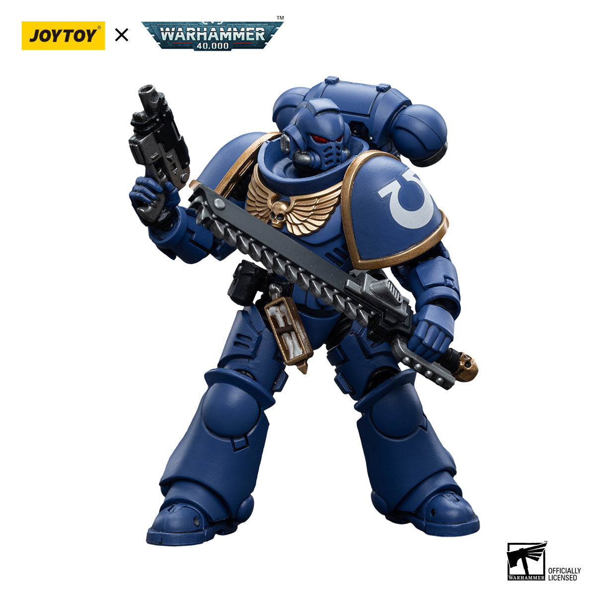 JOYTOY Action Figure 1/18 Ultramarines Intercessors Model Birthday Gifts