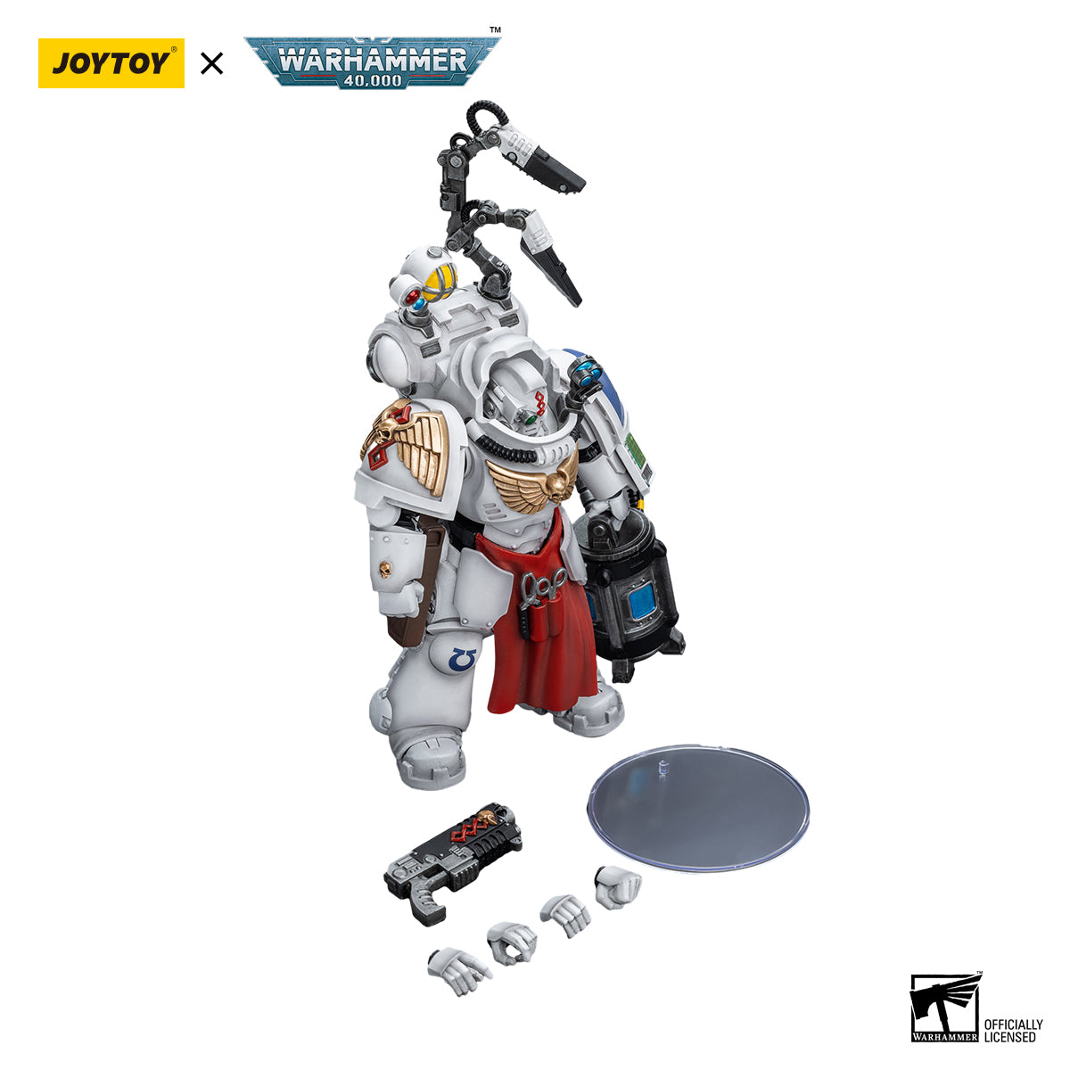JOYTOY Action Figure 1/18 Ultramarines Apothecary Biologis Model Birthday Gifts