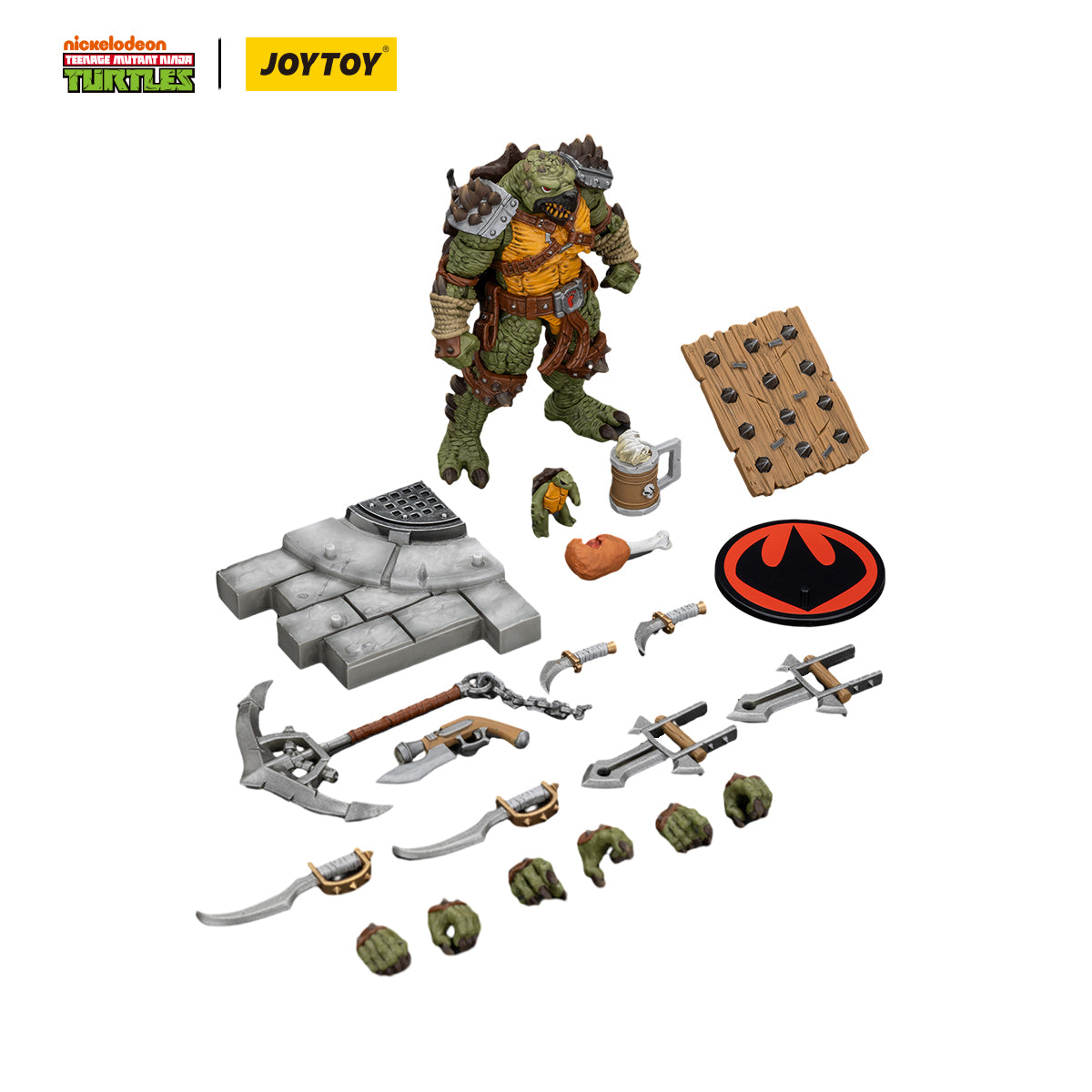 JOYTOY Action Figure 1/18 TMNT-Tokka Model Birthday Gifts