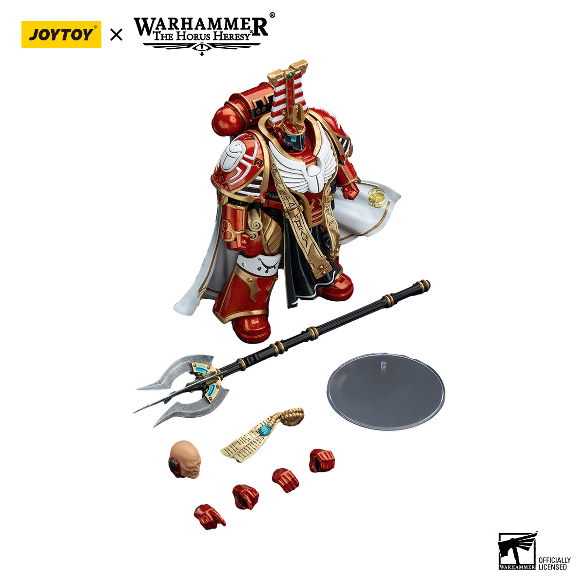 JOYTOY Action Figure 1/18 Thousand Sons Legion Librarian Consut Model Birthday Gifts
