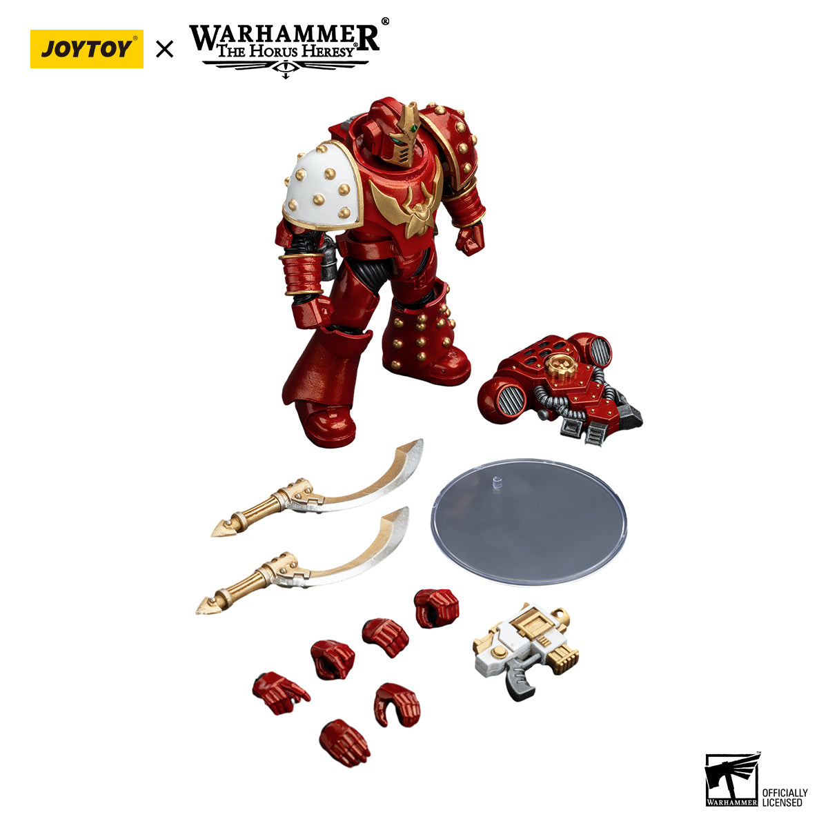 JOYTOY Action Figure 1/18 Thousand Sons Khenetai Occult Cabal Khenetai Blademaster Model Birthday Gifts