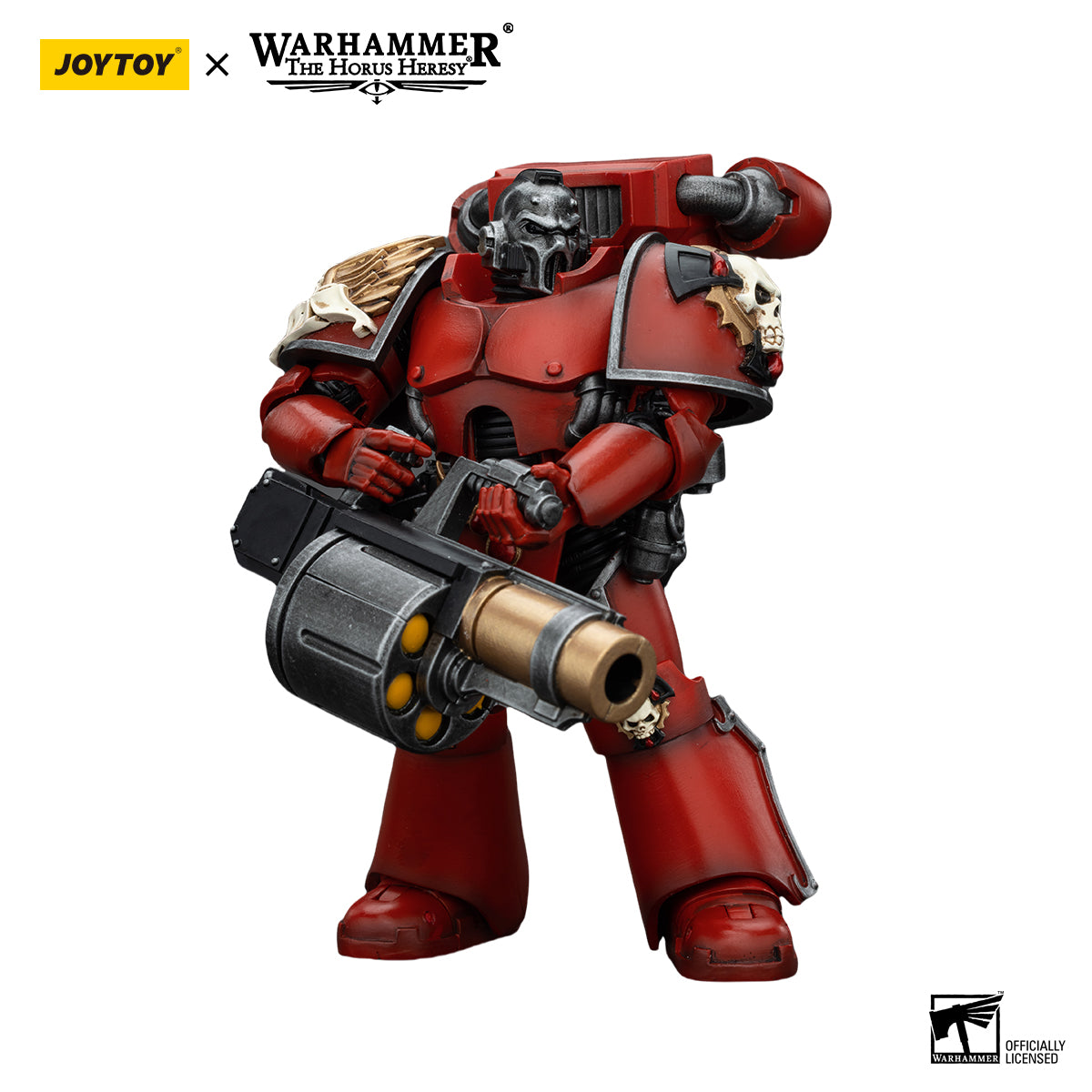 JOYTOY Action Figure 1/18 Blood Angels Angel's Tears Squad Erelim with Angel's Tears Grenade Launcher Model Birthday Gifts