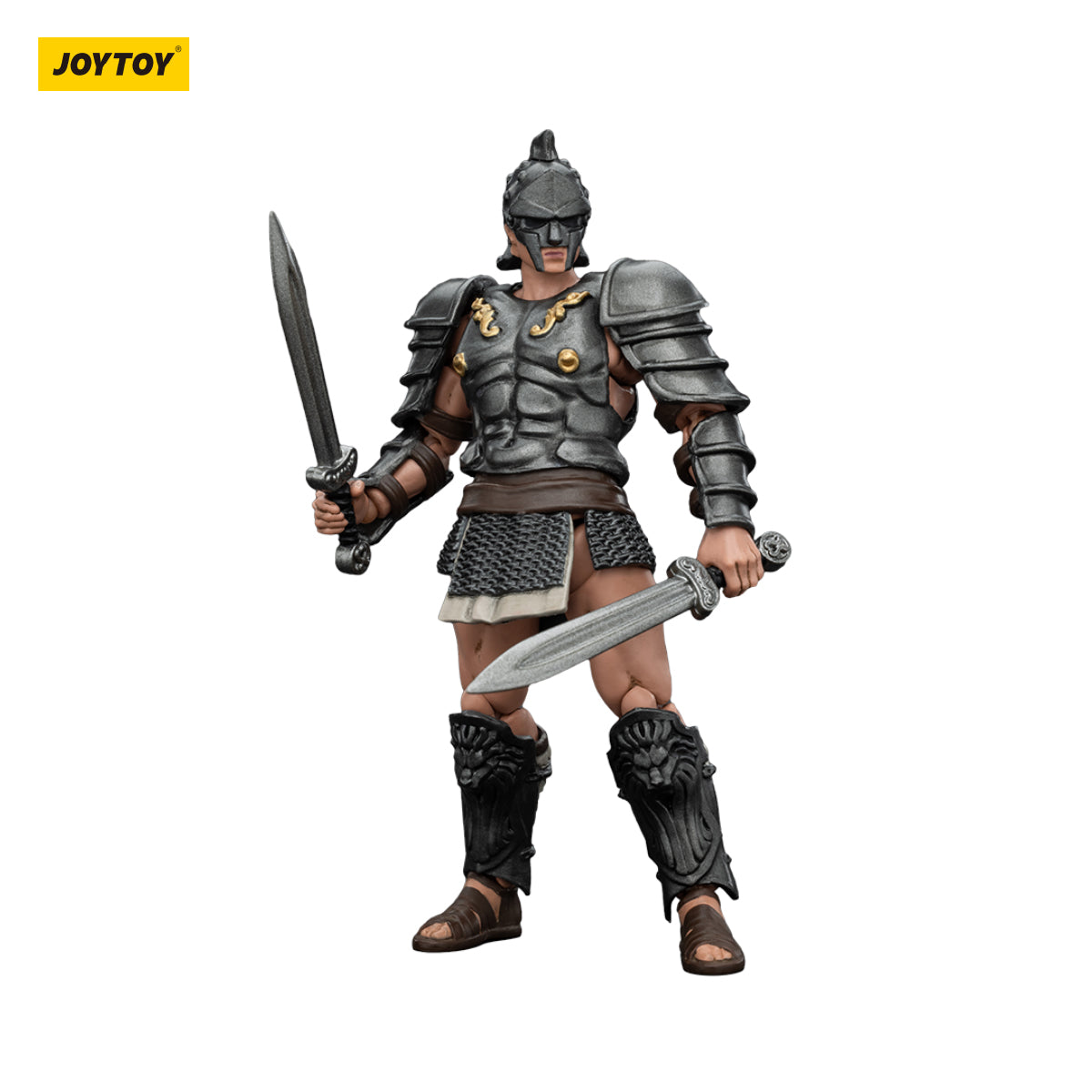 JOYTOY Action Figure 1/18 Roman Gladiator Dimachaerus Gladiator Model Birthday Gifts