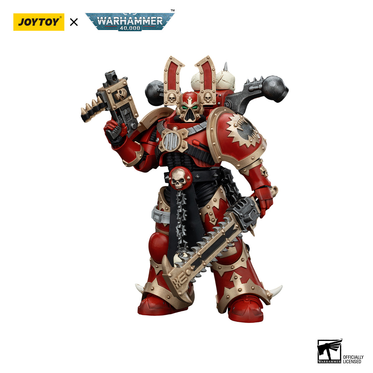 JOYTOY Action Figure 1/18 World Eaters Khorne Berzerker 6 Model Birthday Gifts