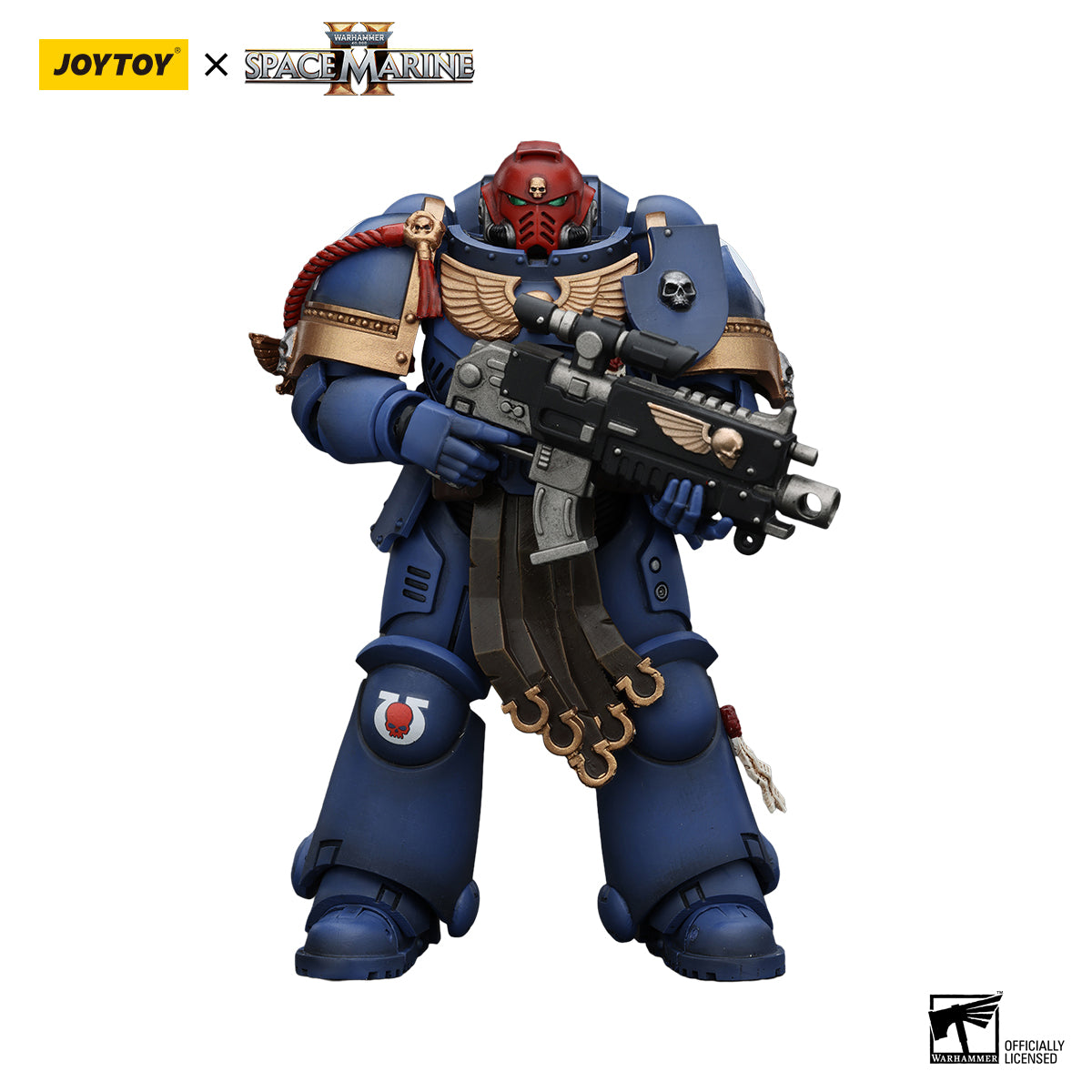 JOYTOY Action Figure 1/18 Ultramarines Sergeant Gadriel Model Birthday Gifts