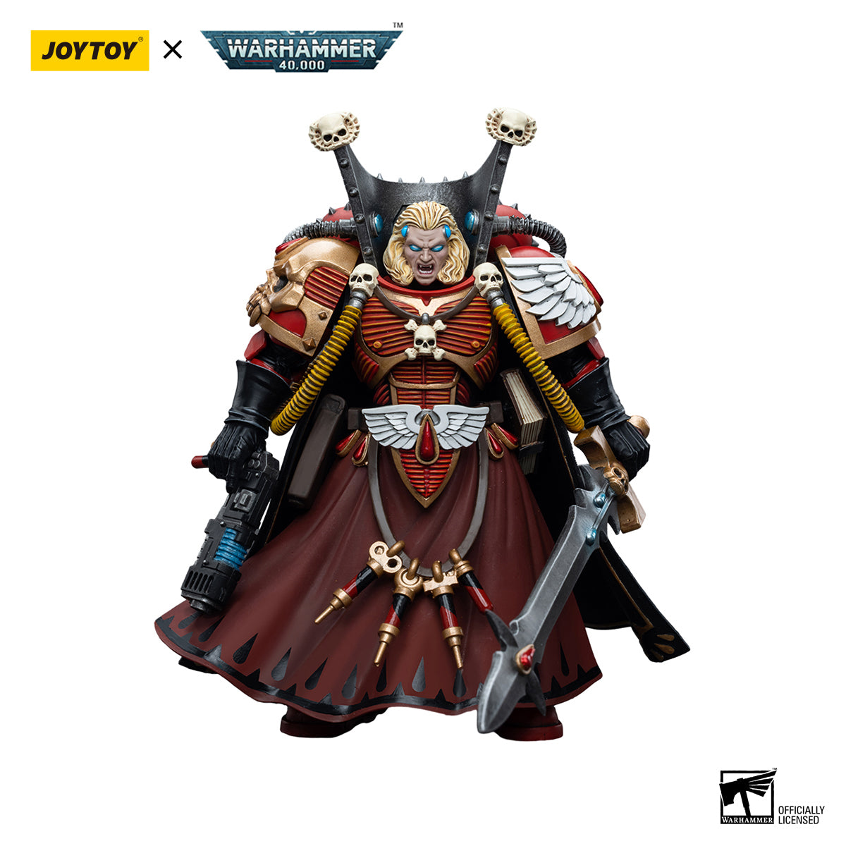 JOYTOY Action Figure 1/18 Blood Angels Mephiston Model Birthday Gifts