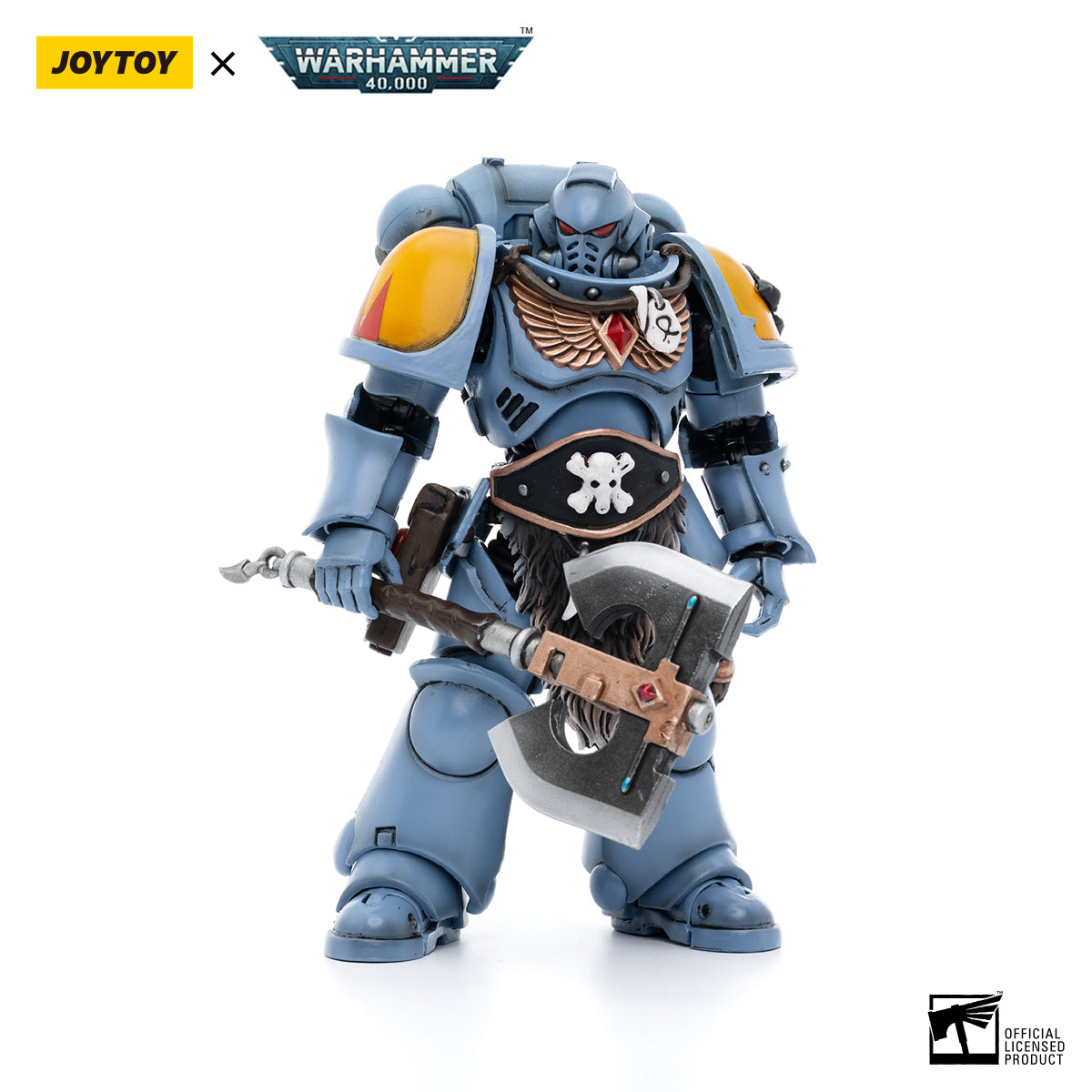 JOYTOY Action Figure 1/18 Space Wolves Claw Pack Sigyrr Stoneshield Model Birthday Gifts