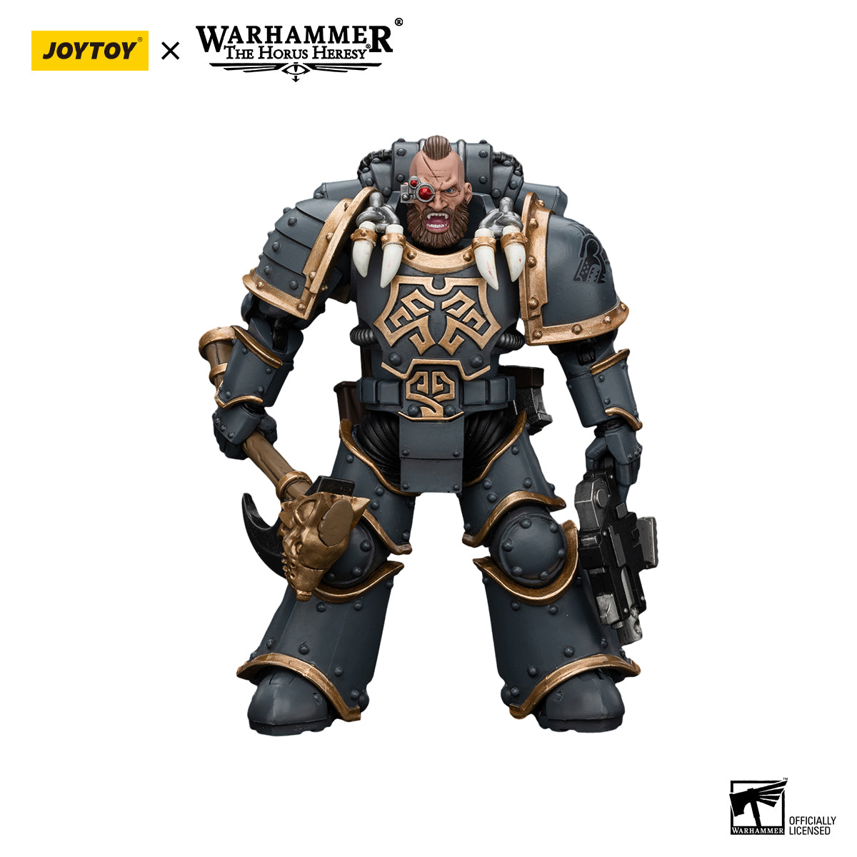 JOYTOY Action Figure 1/18 Space Wolves Gray Slayer Pack Gray Slayer2 Model Birthday Gifts