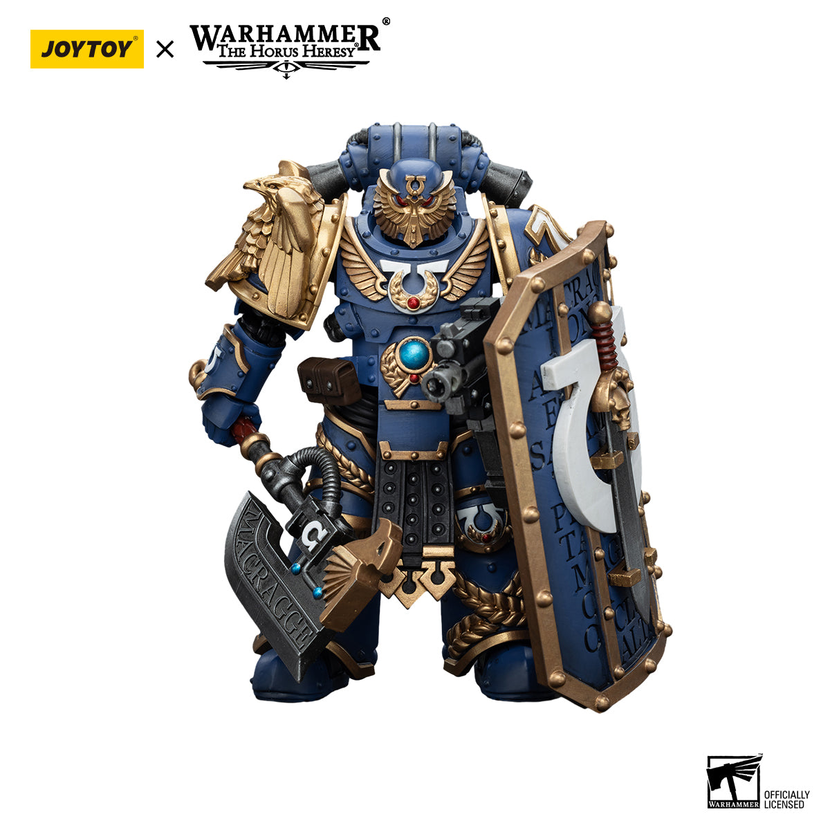 JOYTOY Action Figure 1/18 Blood Angels Angel's Tears Squad Arch-Erelim with Volkite Serpentas Model Birthday Gifts
