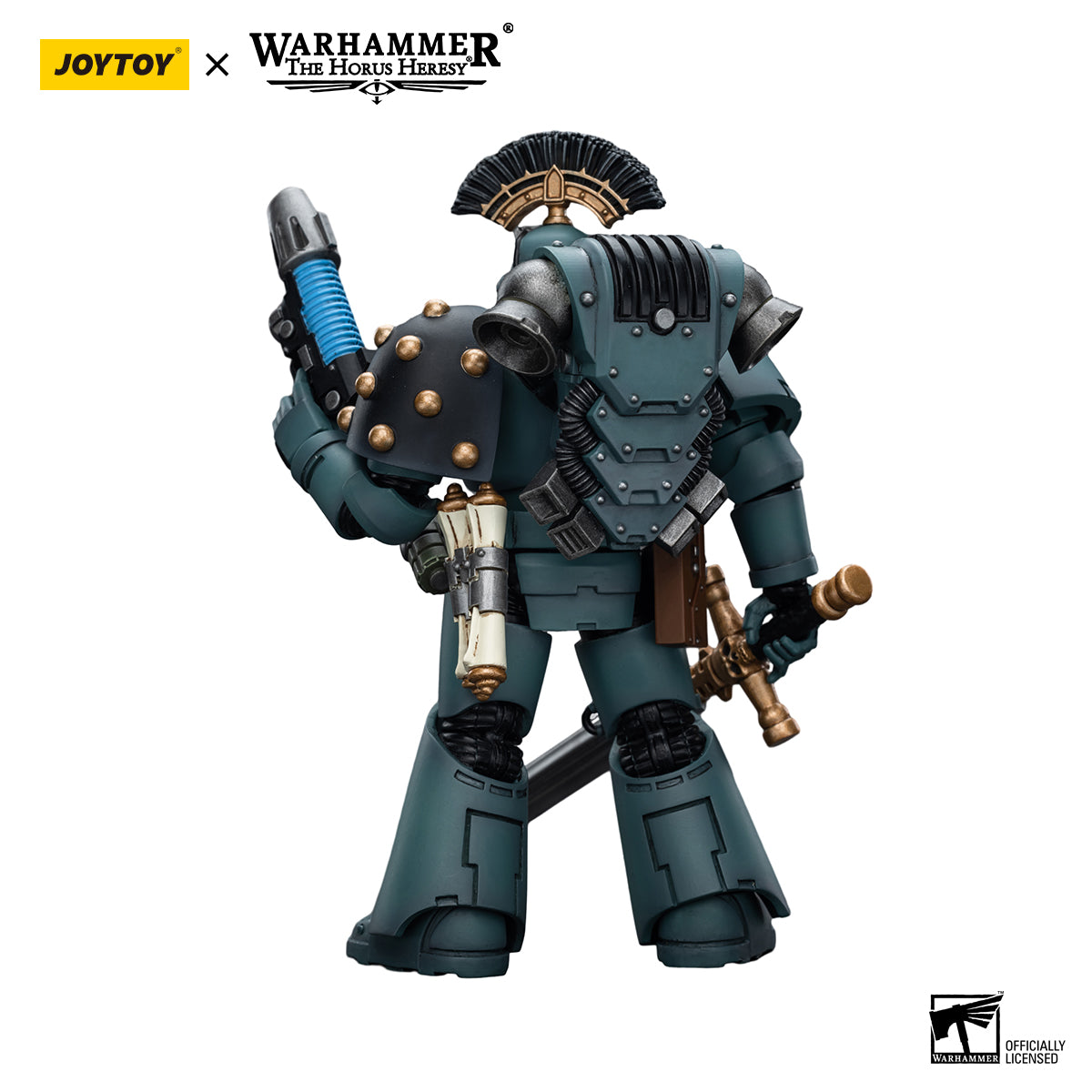 JOYTOY Action Figure 1/18 Sons of Horus MKVI Tactical Squad Sergeant with Power Sword Model Birthday Gifts