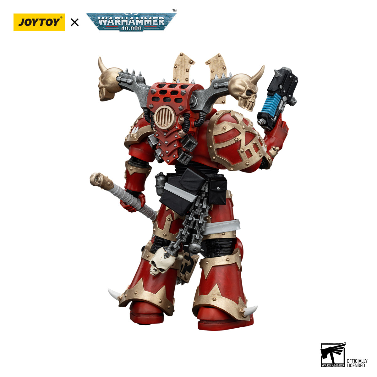 JOYTOY Action Figure 1/18 World Eaters Khorne Berzerker 3 Model Birthday Gifts