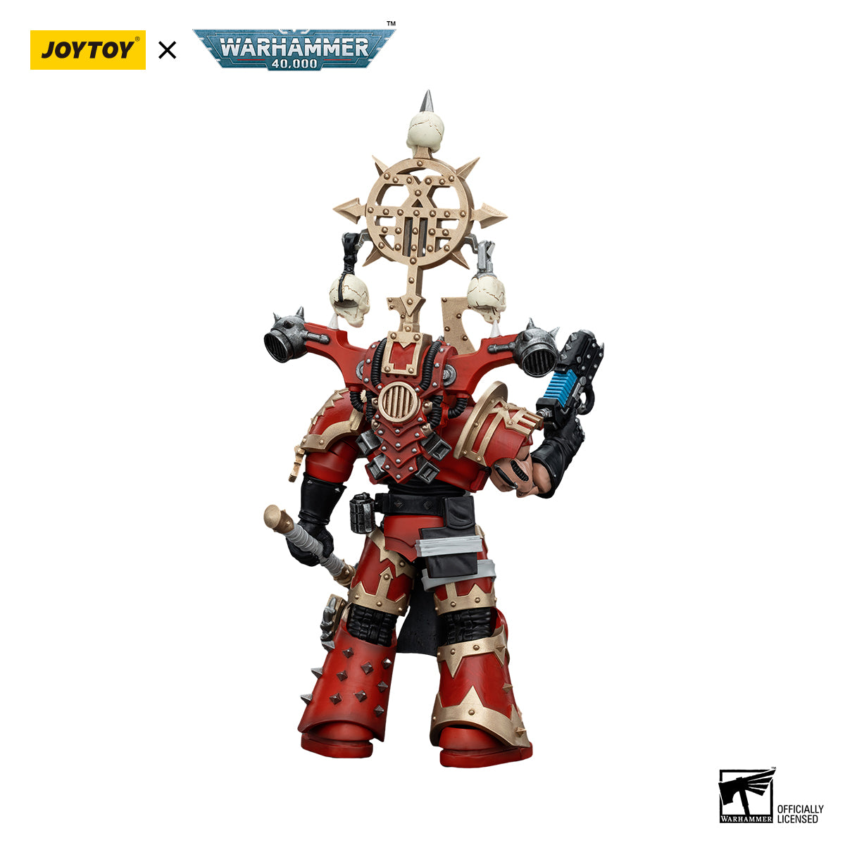 JOYTOY Warhammer 40K World Eaters Khorne Berzerker with Berzerker lcon