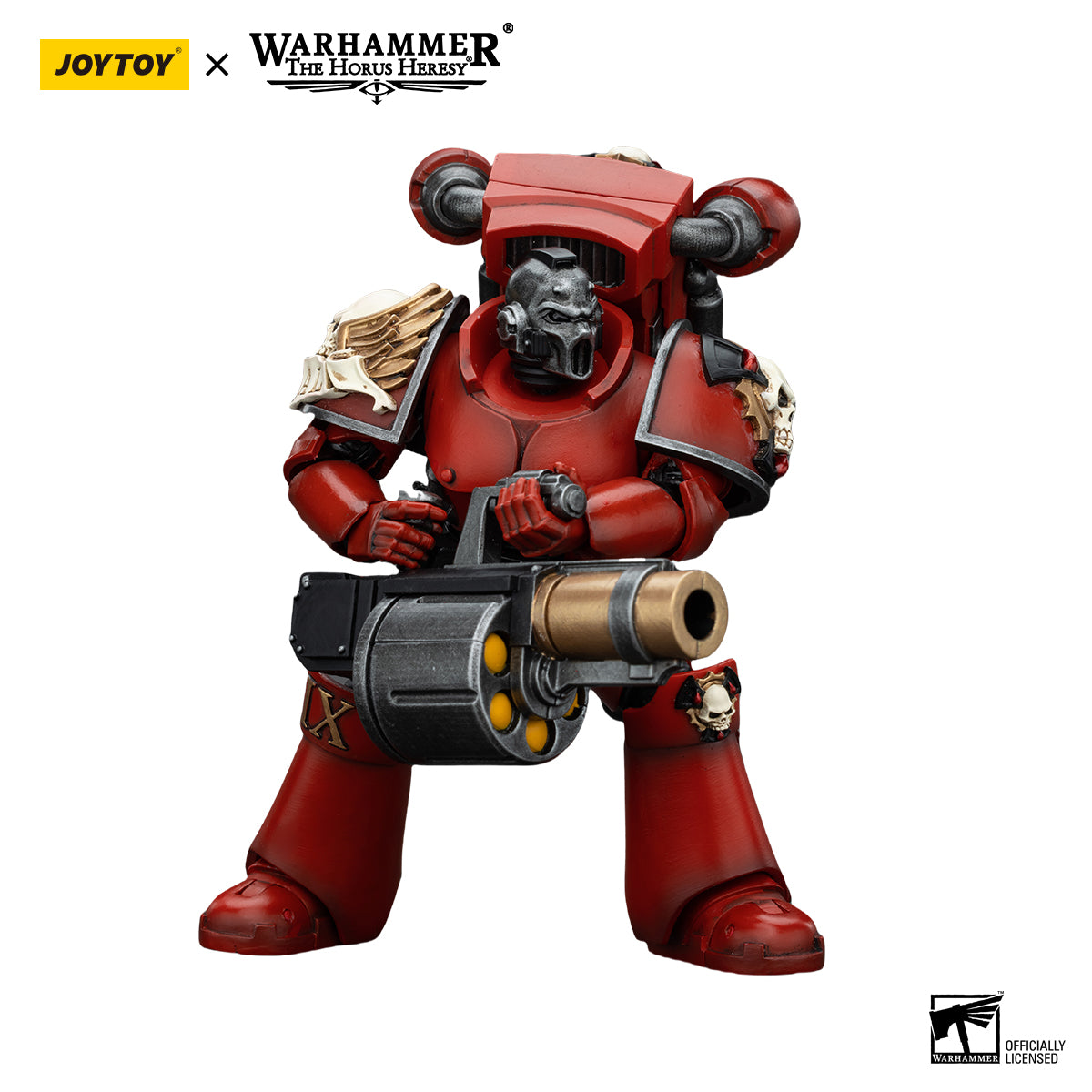 JOYTOY Action Figure 1/18 Blood Angels Angel's Tears Squad Erelim with Angel's Tears Grenade Launcher Model Birthday Gifts