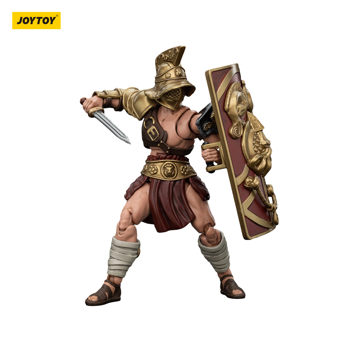 JOYTOY Action Figure 1/18 Roman Gladiator Murmillo Model Birthday Gifts
