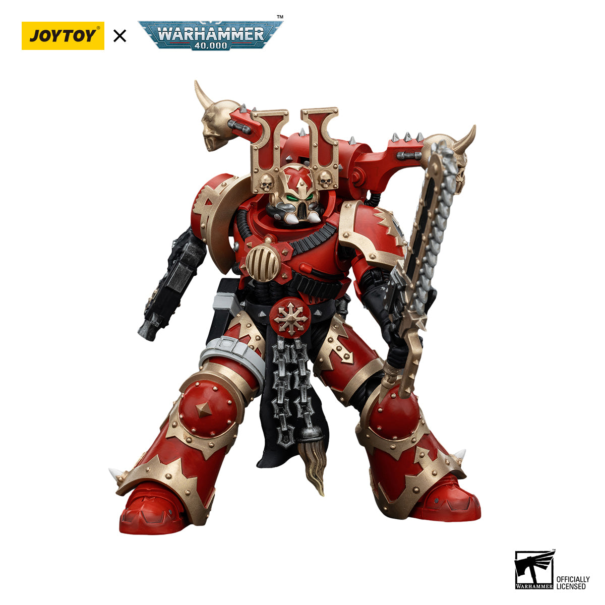 JOYTOY Action Figure 1/18 World Eaters Khorne Berzerker 5 Model Birthday Gifts