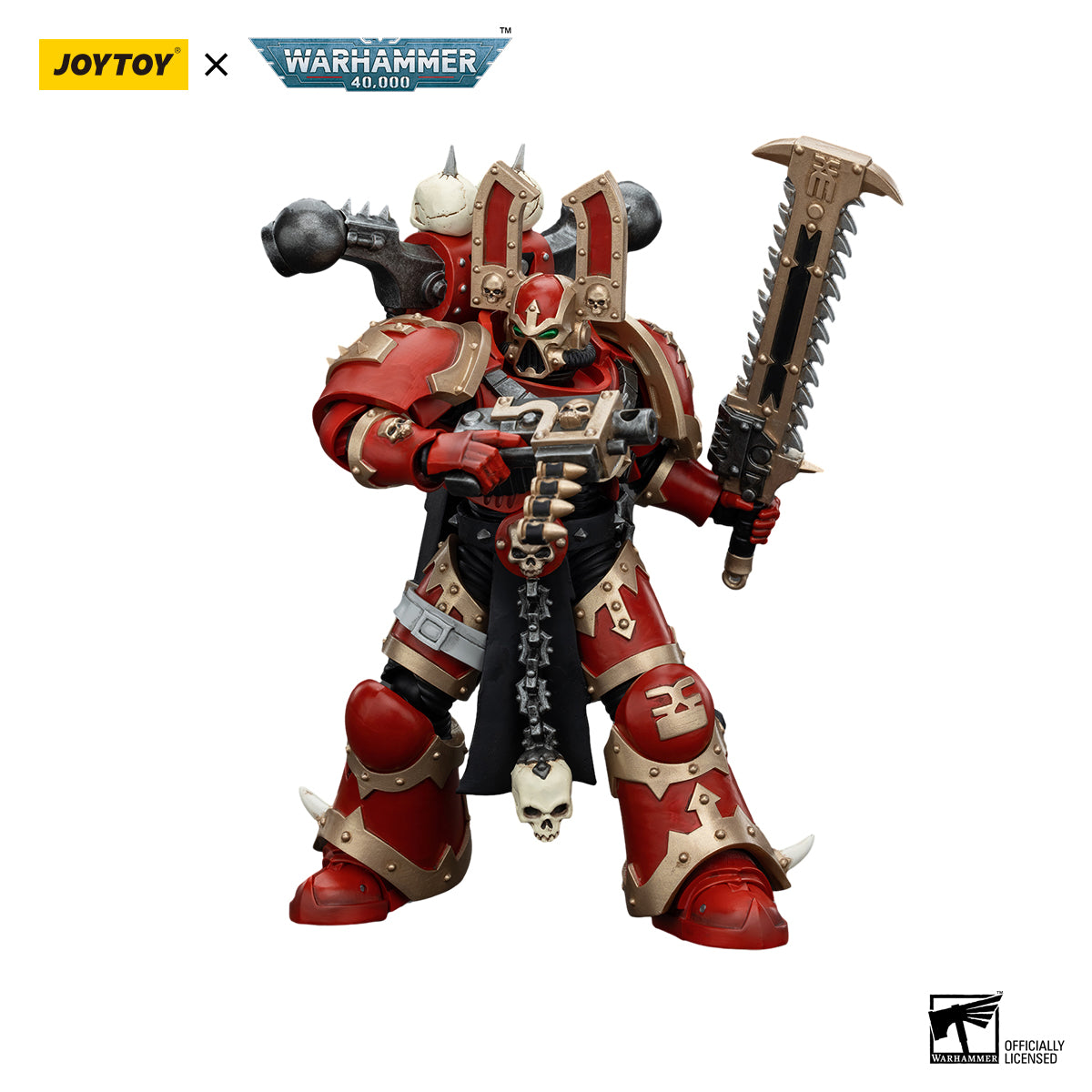 JOYTOY Action Figure 1/18 World Eaters Khorne Berzerker 6 Model Birthday Gifts