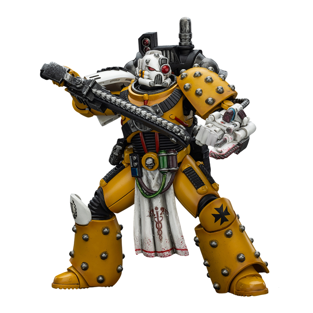 JOYTOY Warhammer 40K 1/18 Action Figure Imperial Fists Legion Apothecary Collection Model 15Age+ Birthday Gift Pre-Order