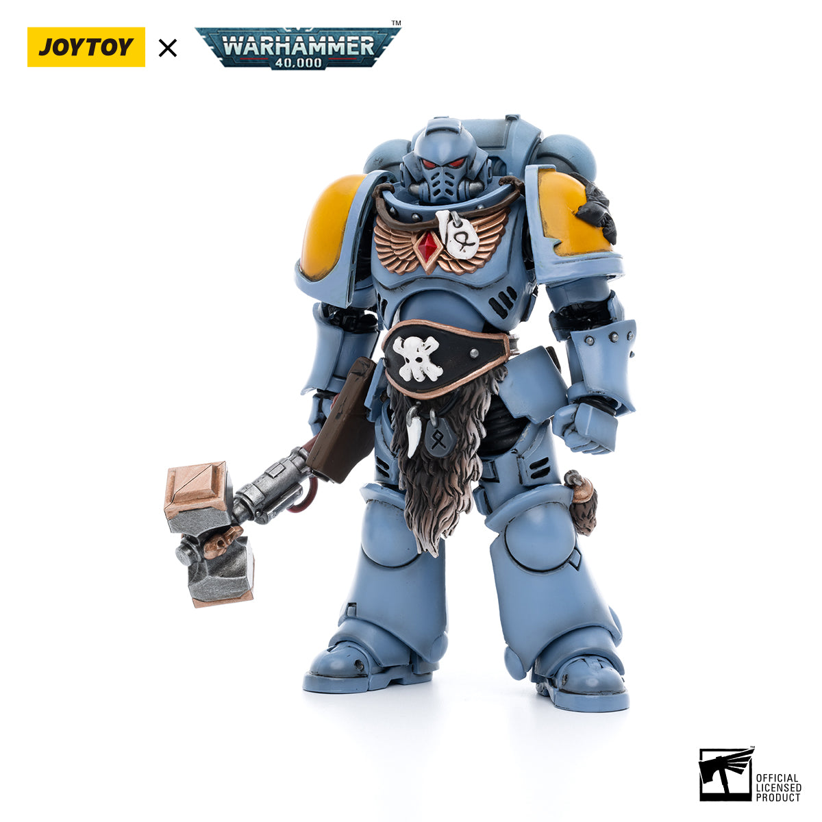 JOYTOY Action Figure 1/18 Space Wolves Claw Pack Sigyrr Stoneshield Model Birthday Gifts